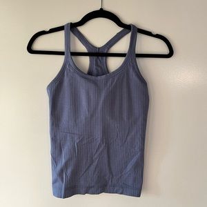 lululemon ebb you street tank cropped